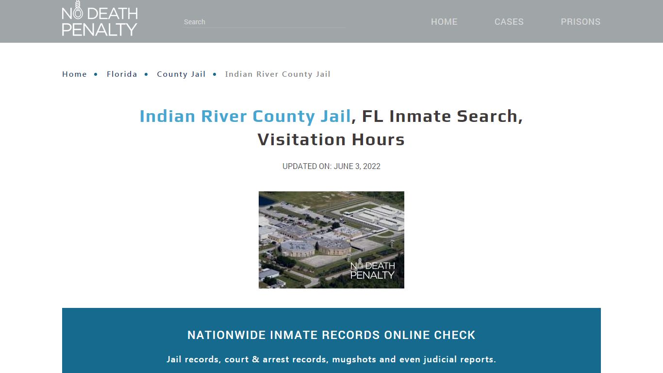 Indian River County Jail, FL Inmate Search, Visitation Hours